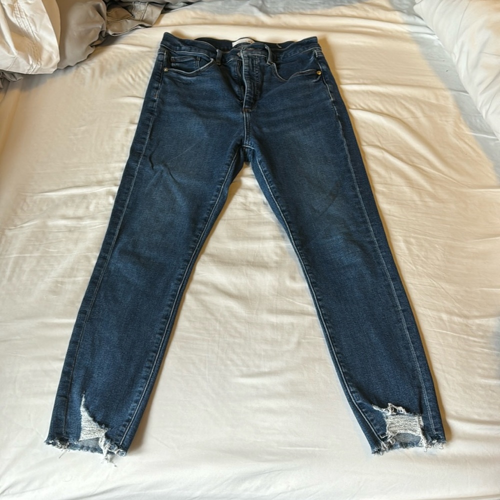 Loft high rise skinny jeans